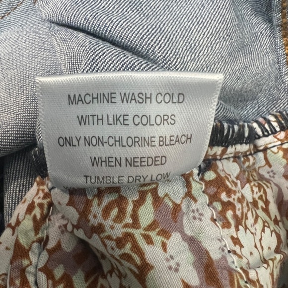 ModCloth Dark Wash Ankle Length High Rise Stretch Jeans Womens Sz XL Bow Accent - Picture 10 of 12